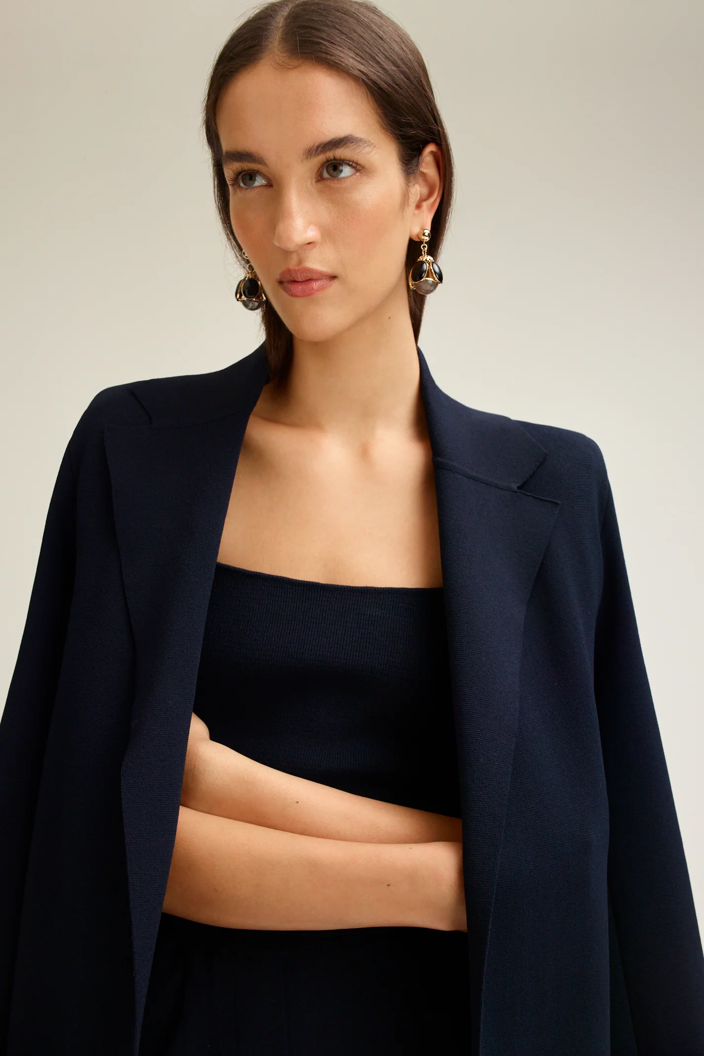 CREPE KNIT SQUARE CAMISOLE - Image 7