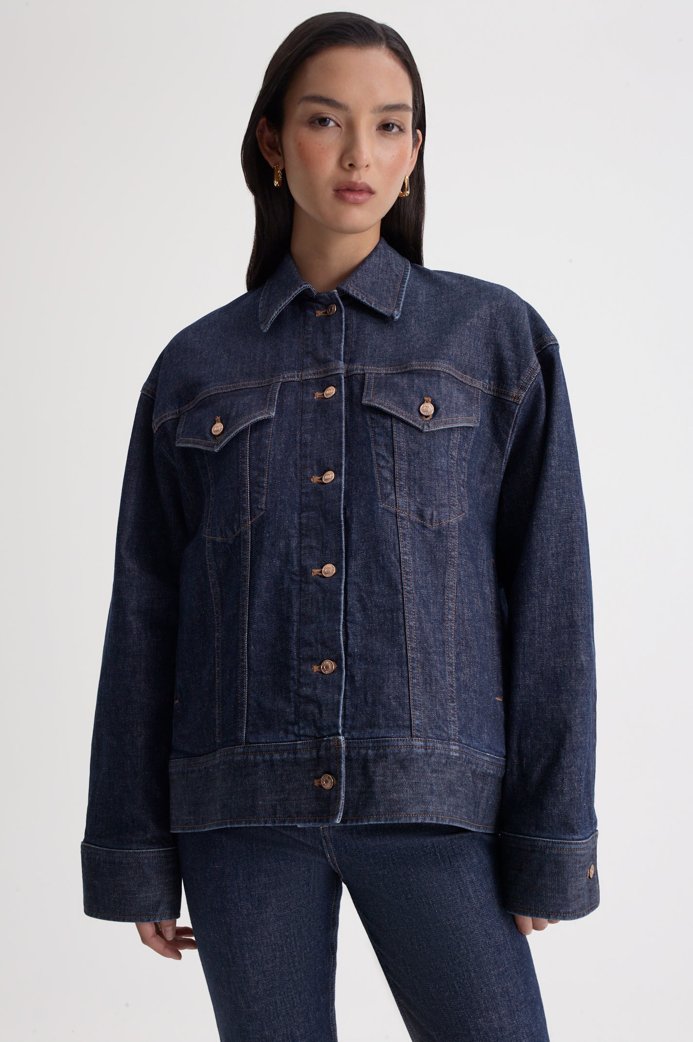 DENIM OVERSIZED JACKET - Image 3