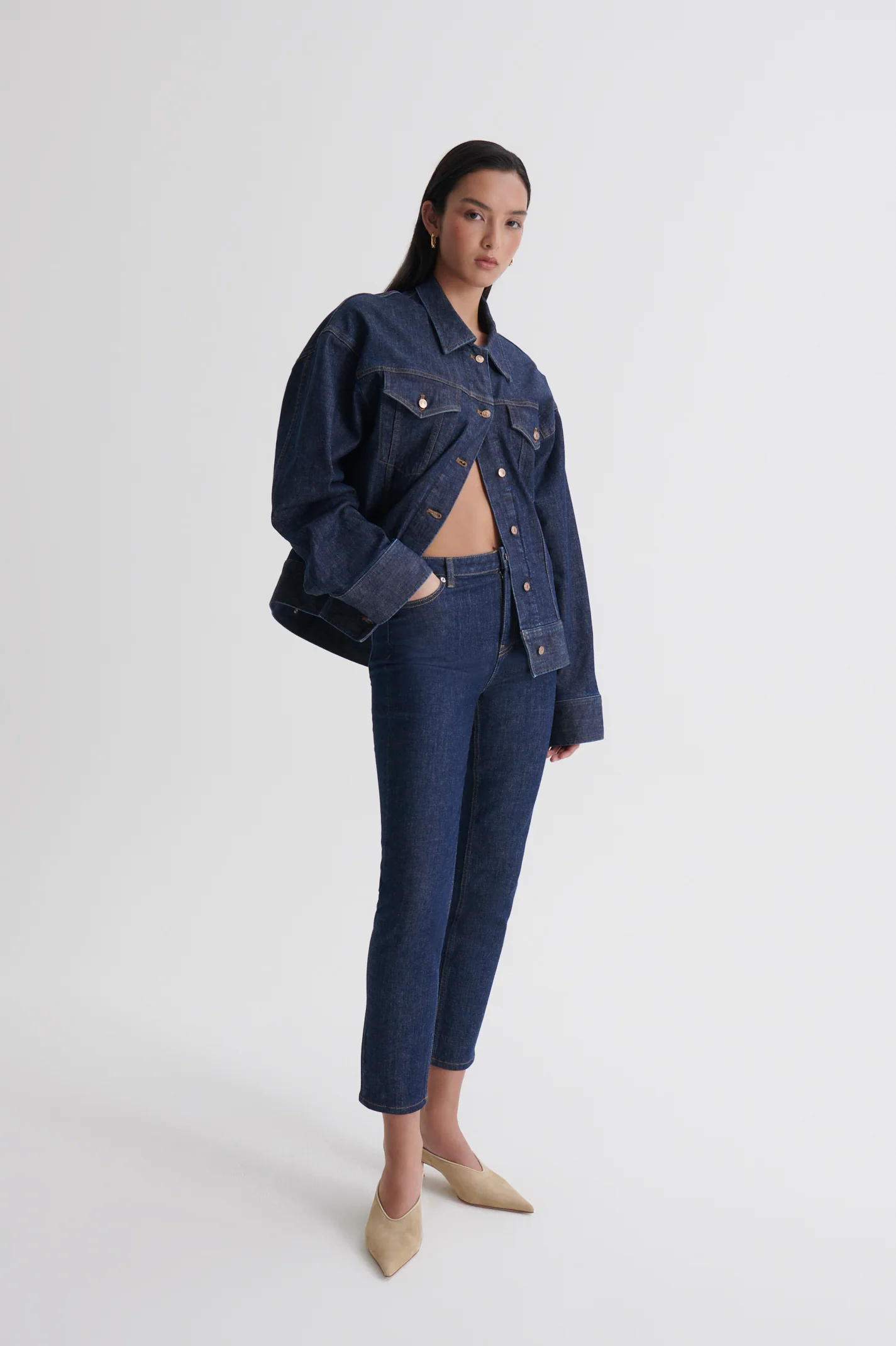 DENIM OVERSIZED JACKET - Image 4