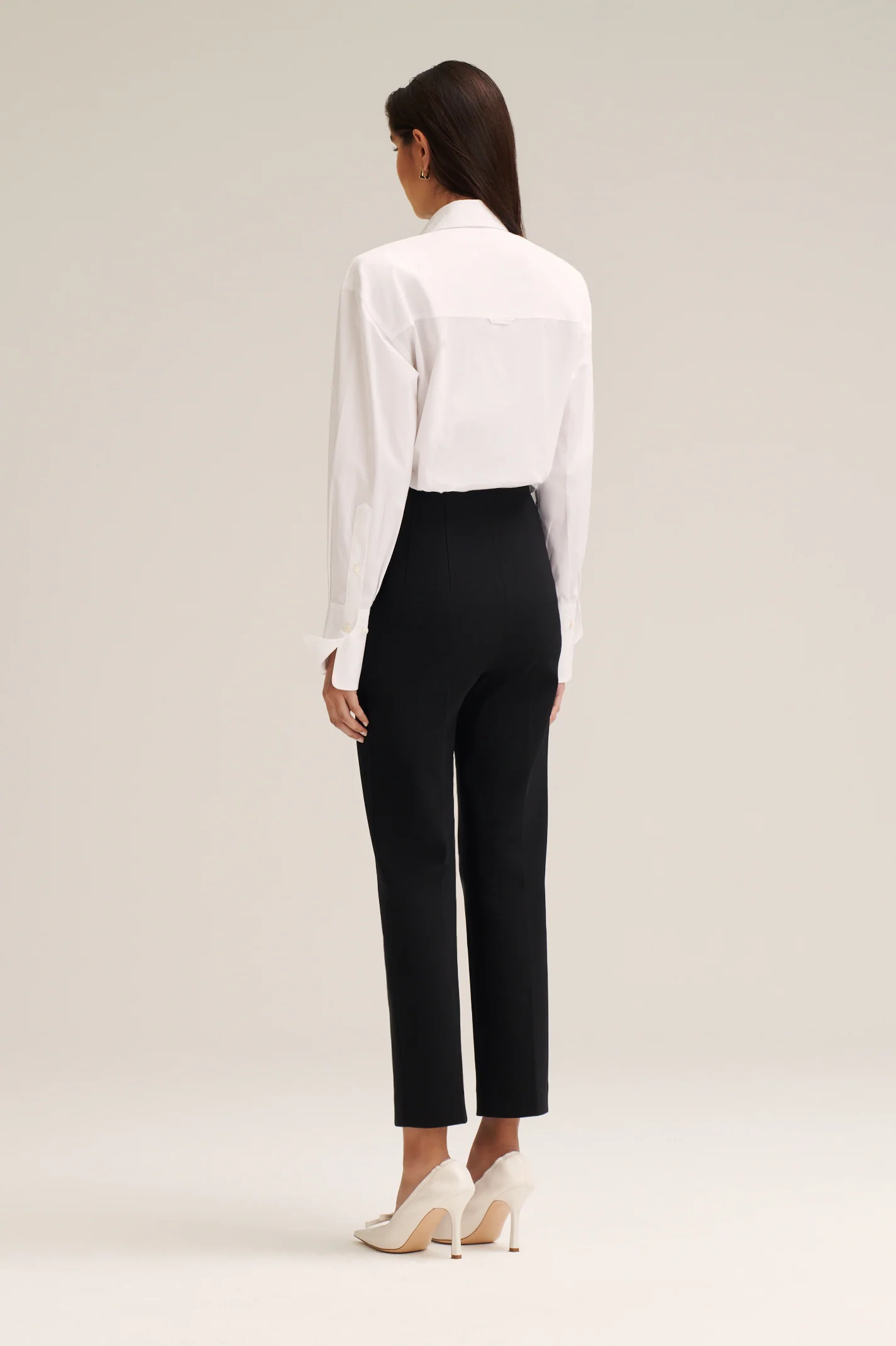 ITALIAN HIGHWAIST SLIM TROUSER - Image 5