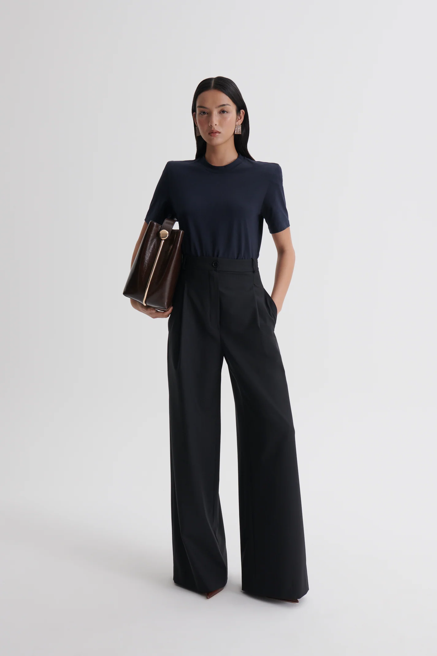 MERCERISED SHOULDER PAD TEE - Image 4