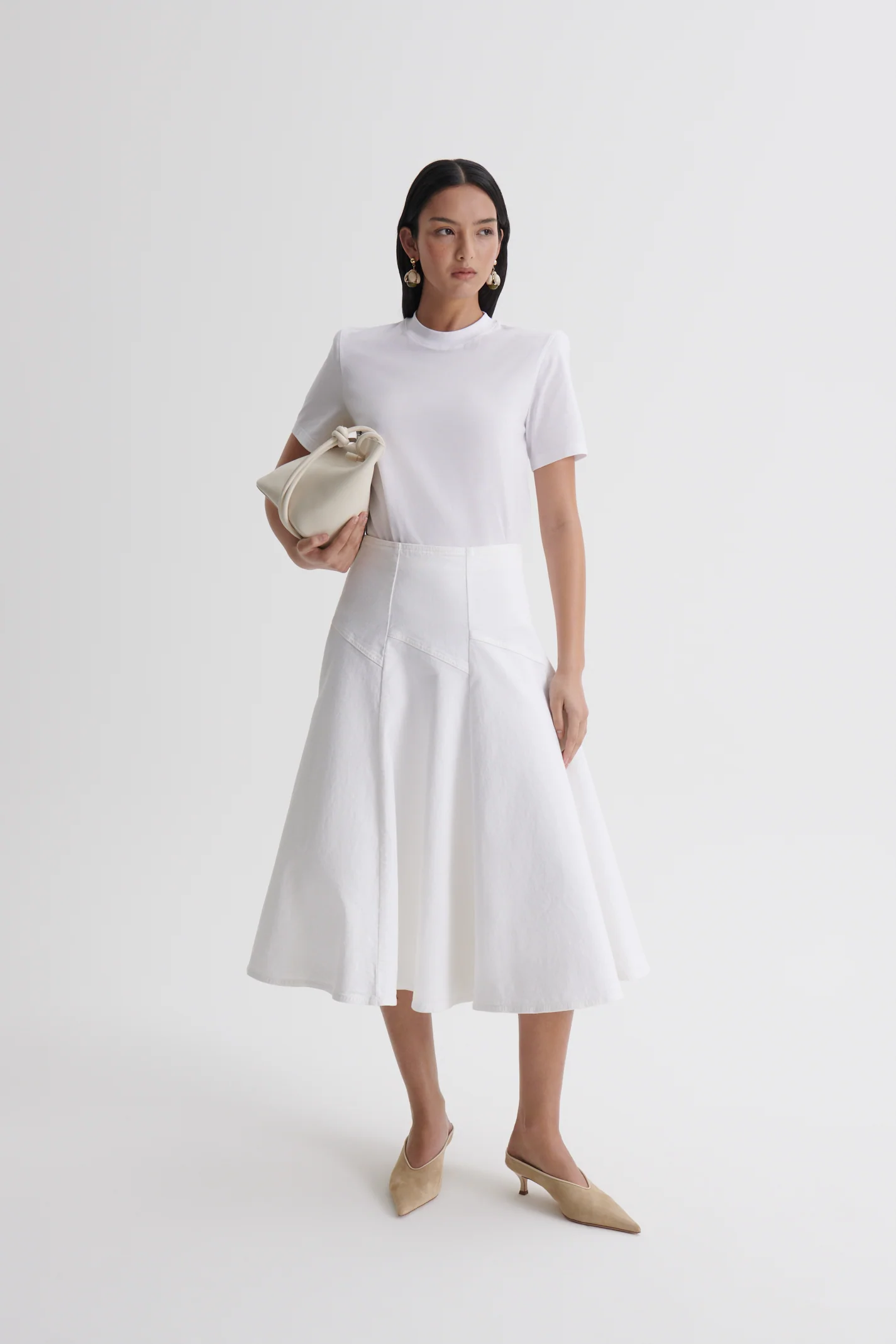 MERCERISED SHOULDER PAD TEE - Image 4