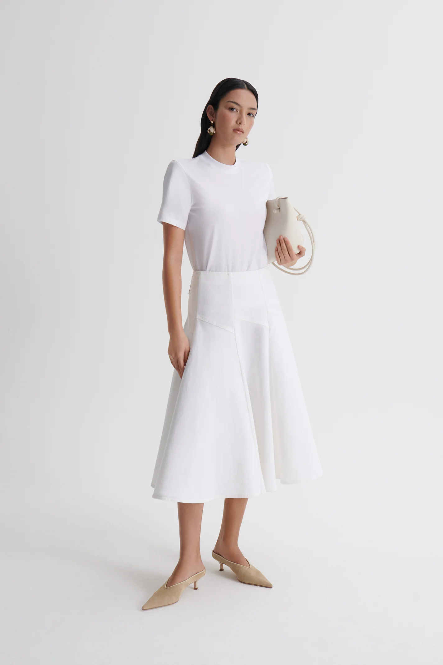 MERCERISED SHOULDER PAD TEE - Image 5