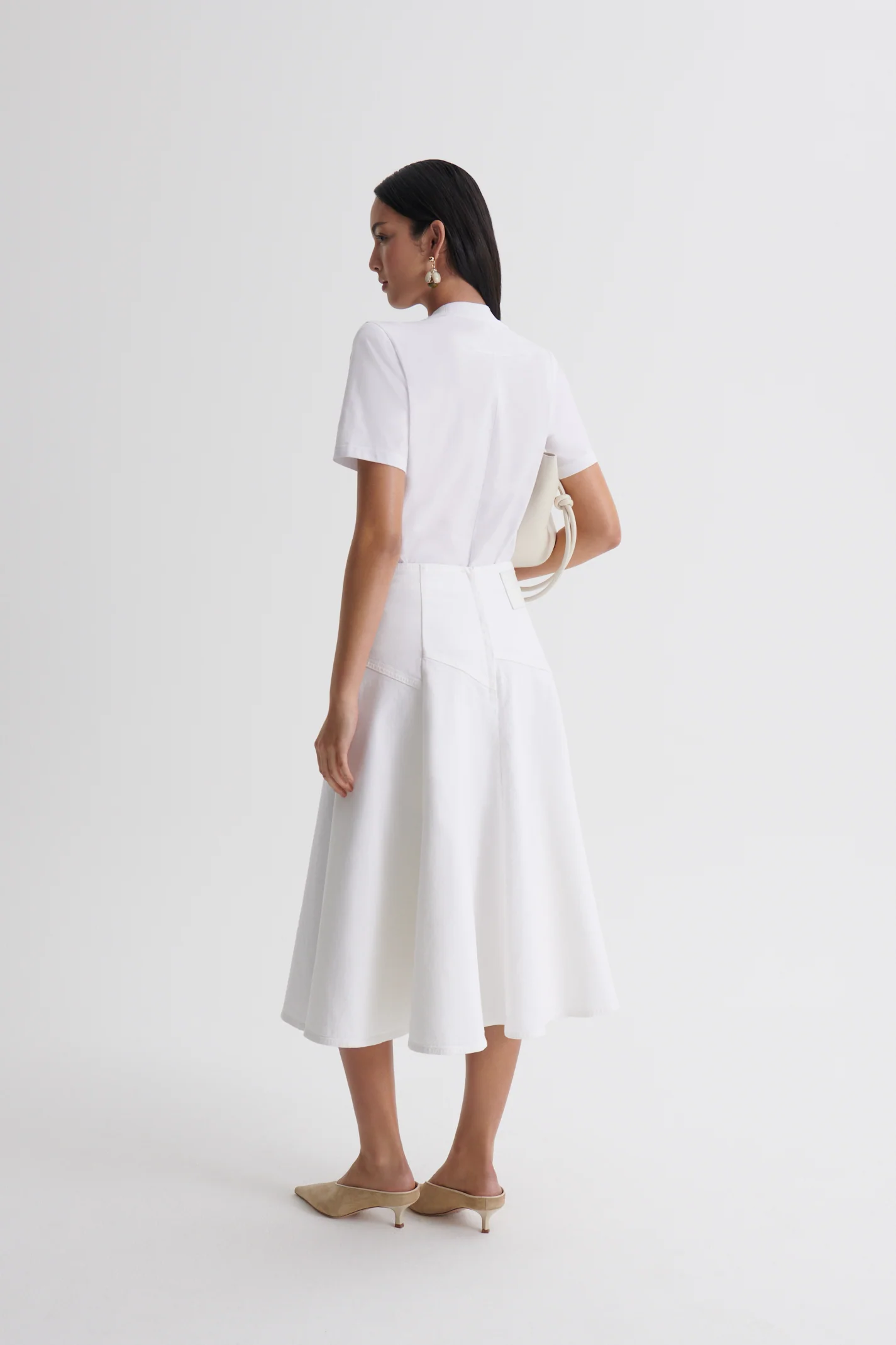 MERCERISED SHOULDER PAD TEE - Image 6