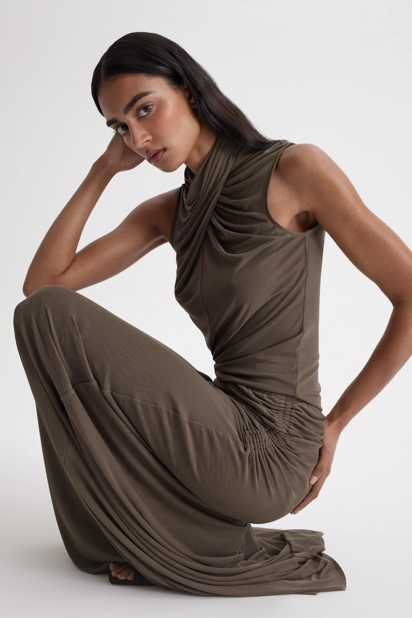 MESH TURBAN SLEEVELESS TOP - Image 8