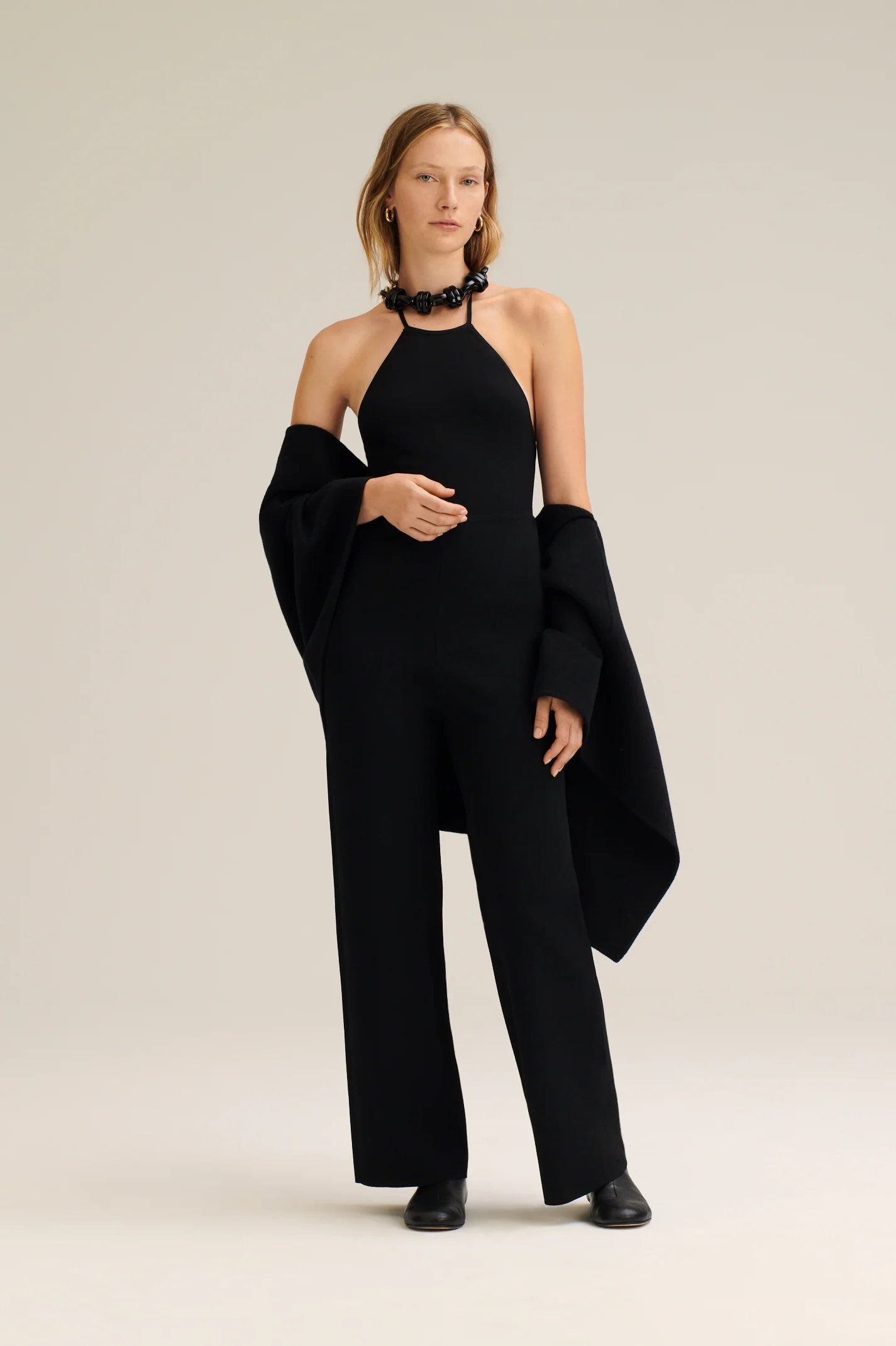 MICRO CREPE JUMPSUIT - Image 5